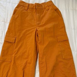 Urban Outfitters Orange Cargo Pants